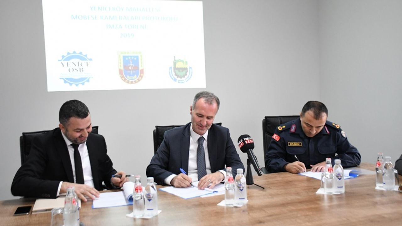 Yenice MOBESE Merkezi için imzalar atıldı