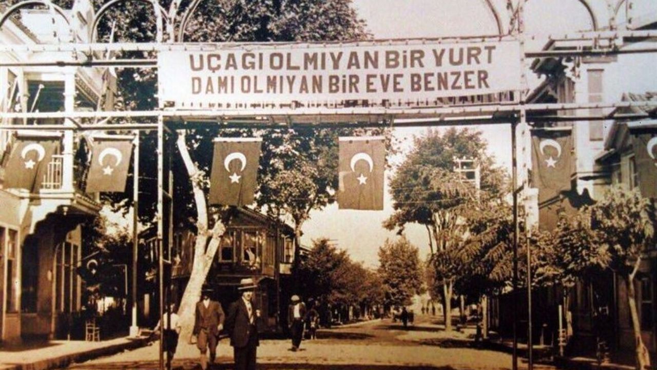 96 yıl önce İnegöl merkezden unutulmaz bir kare!