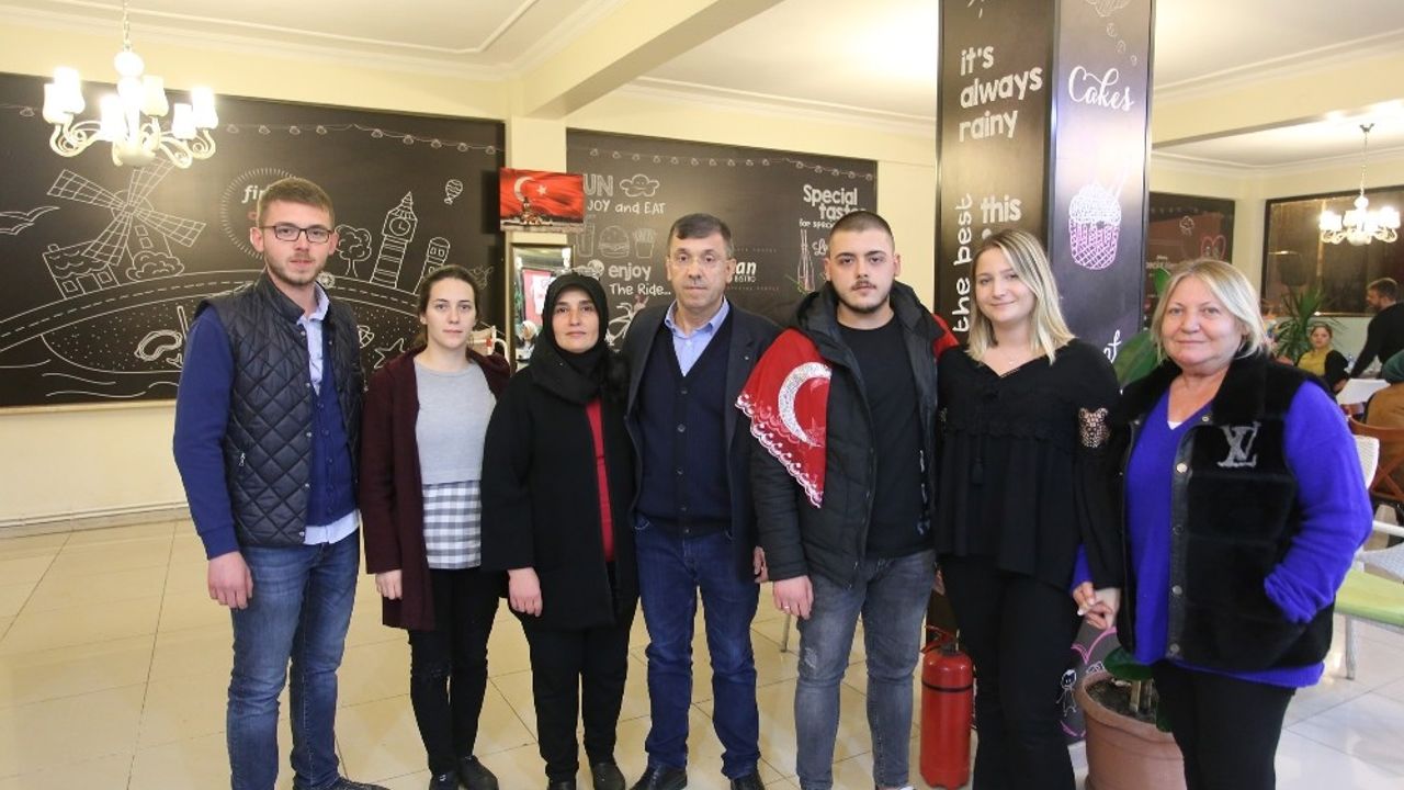 Yenişehirde asker uğurlama töreni