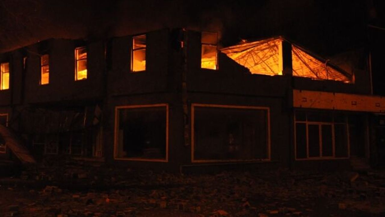 Osmanbeyde korkutan yangın