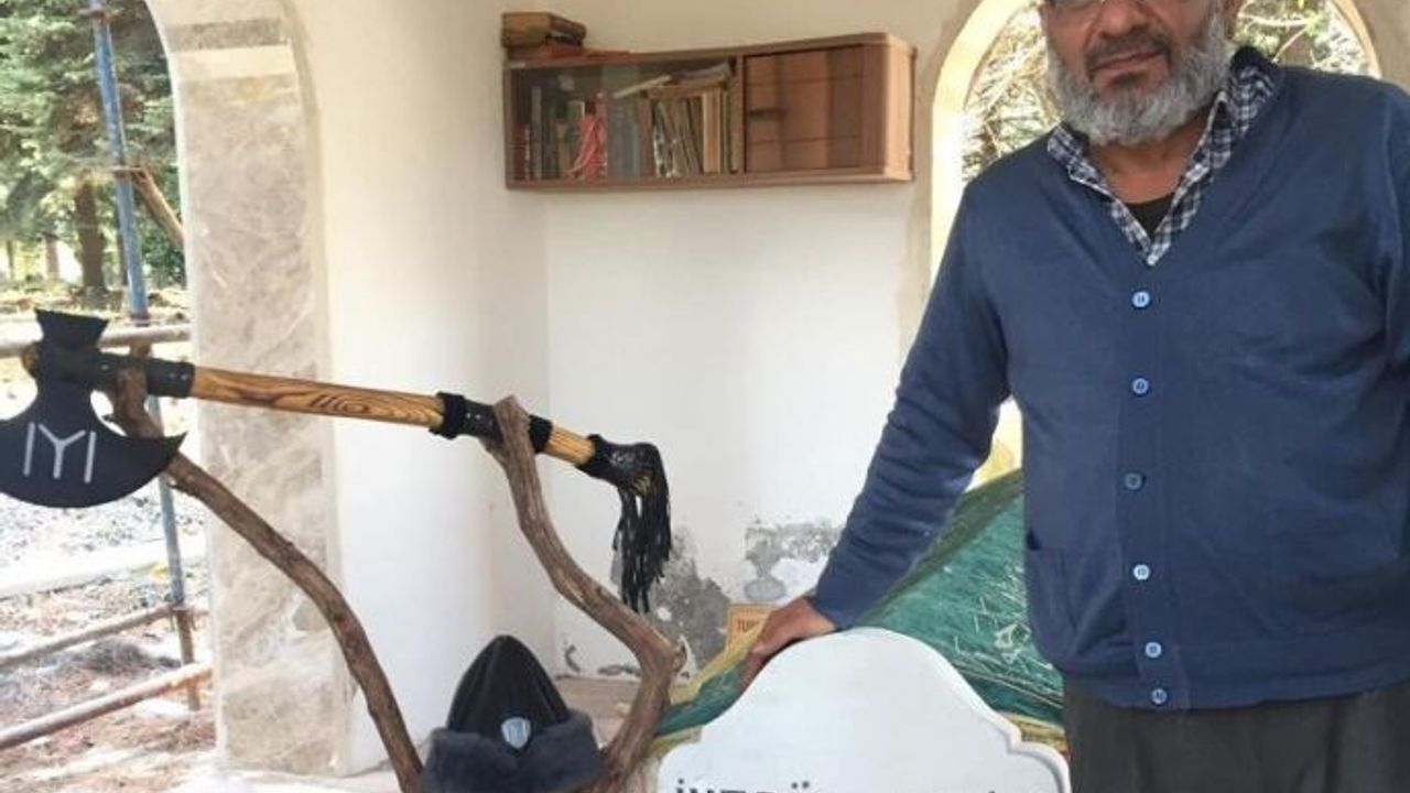 İnegöl'ün fatihi Turgutalp baltasına kavuştu