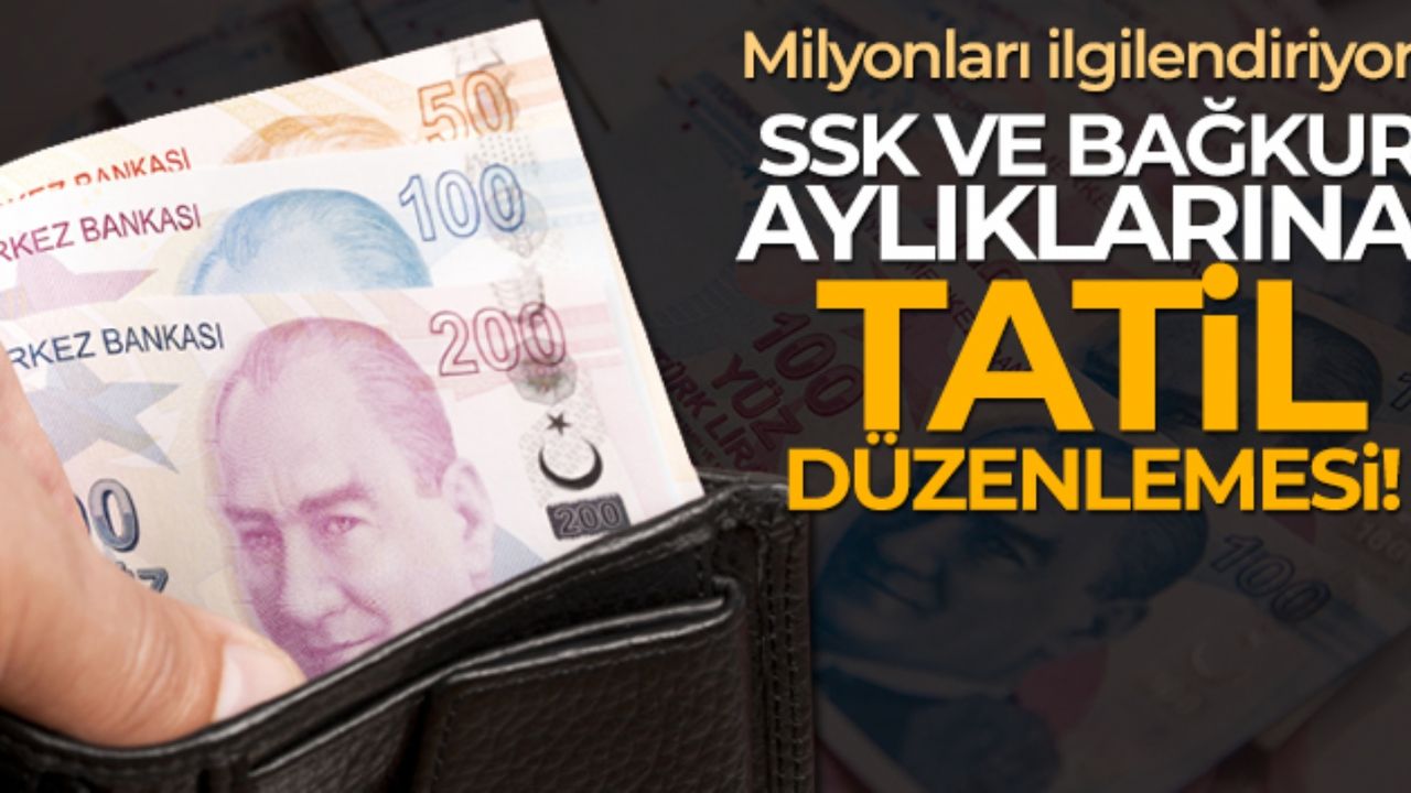 Tatil düzenlemesi yapıldı