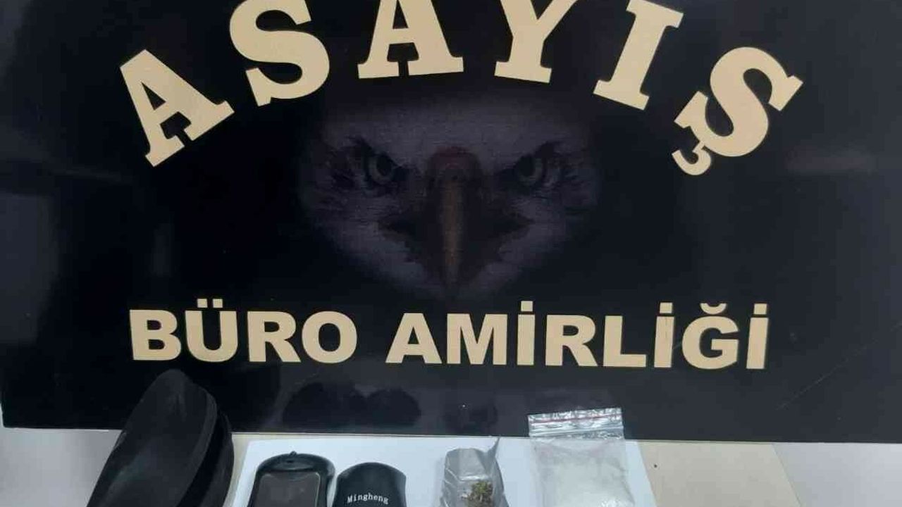 Bursa'da mouse içine saklanmış dijital hassas terazi polisin gözünden kaçmadı