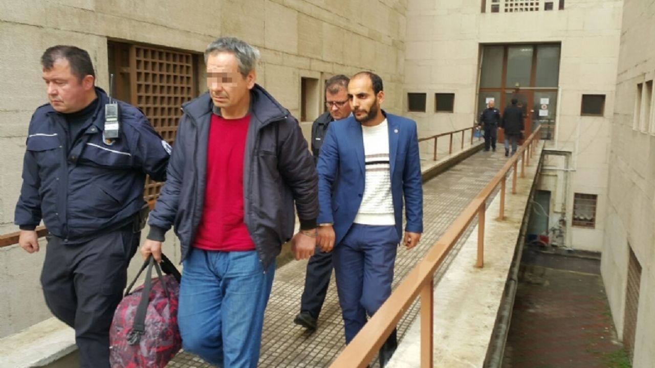 Şahit olarak geldi, tutuklandı