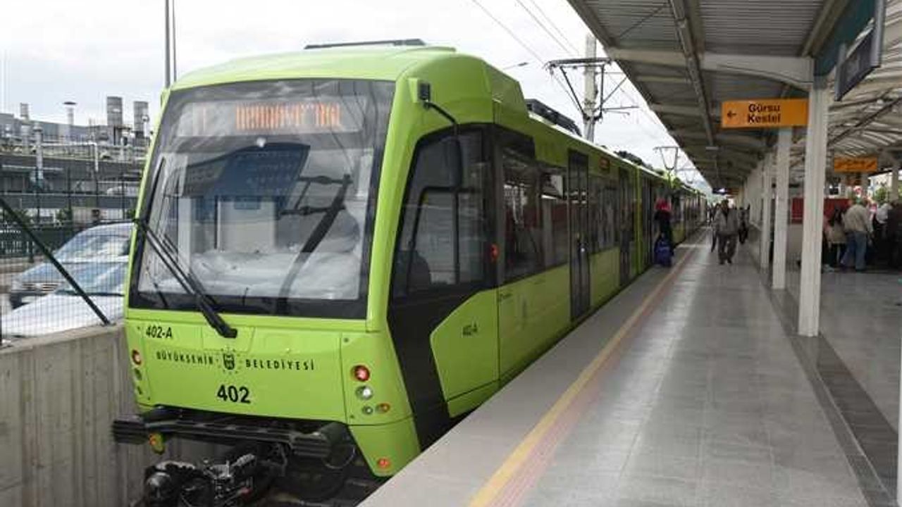 Bursada metro hattı projesini Ulaştırma ve Altyapı Bakanlığı üstlendi
