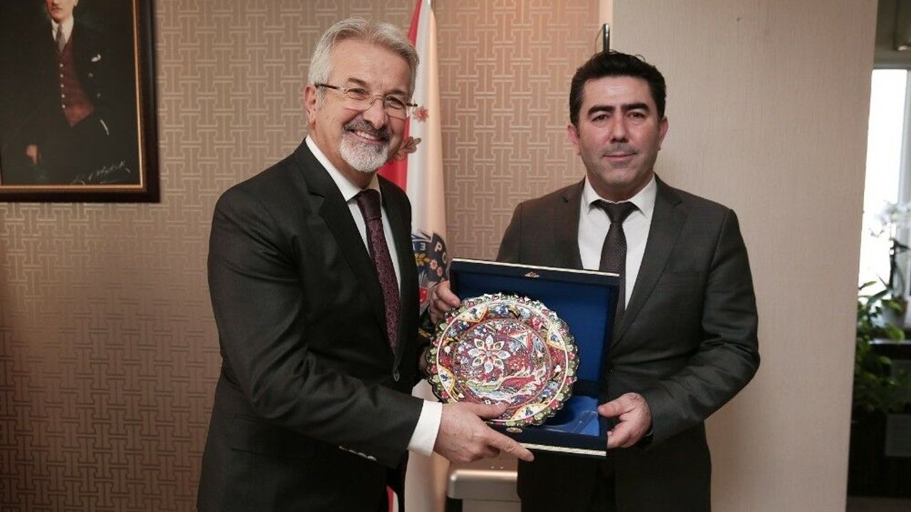 Başkan Erdemden Nilüfer Emniyet Müdürüne ziyaret