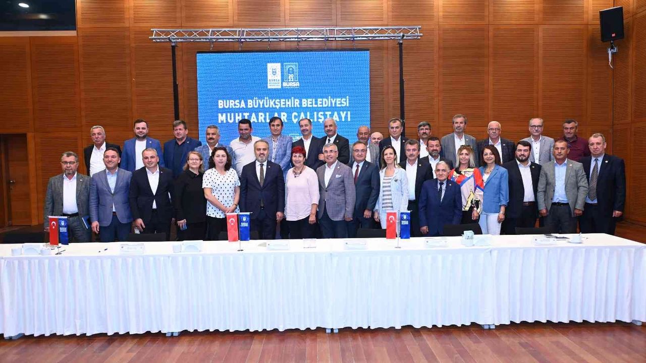 Bursada söz sırası muhtarlarda