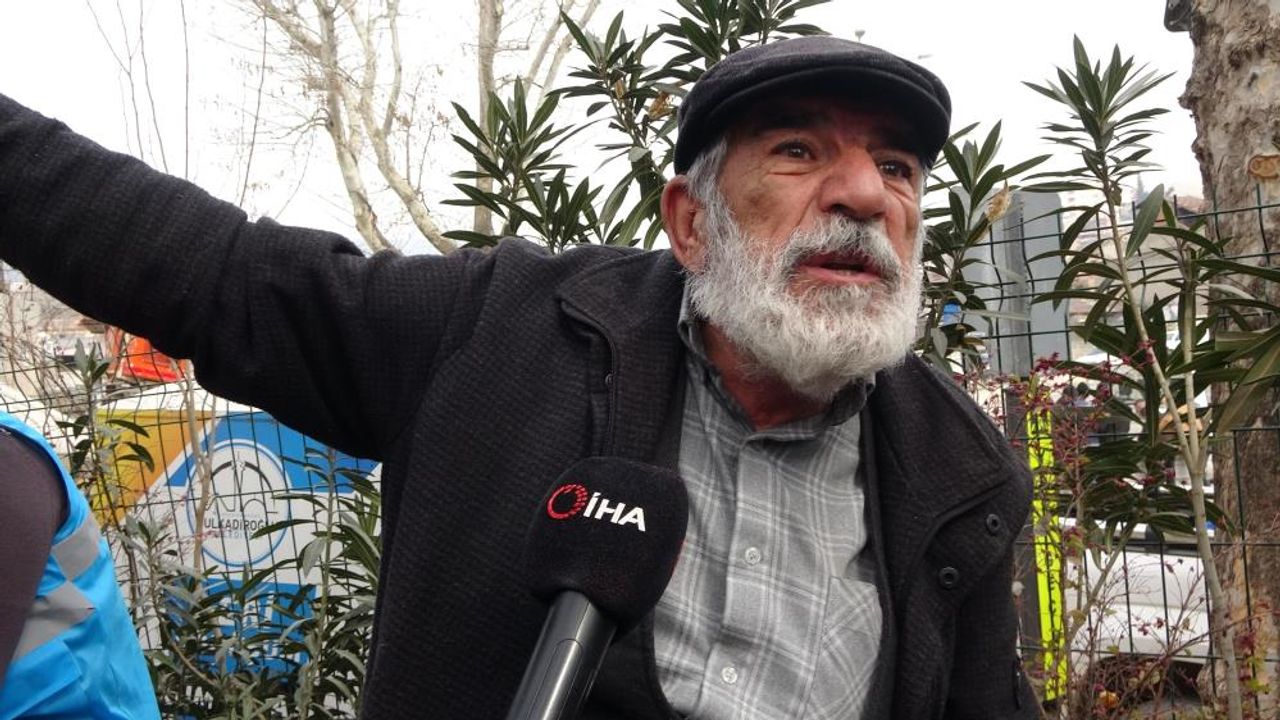 73 yaşındaki Arif amca: “Böyle bir depremi ilk defa yaşadım”