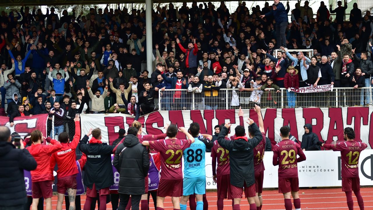 İnegölspor 2-1 Arnavutköy Belediye maç sonucu