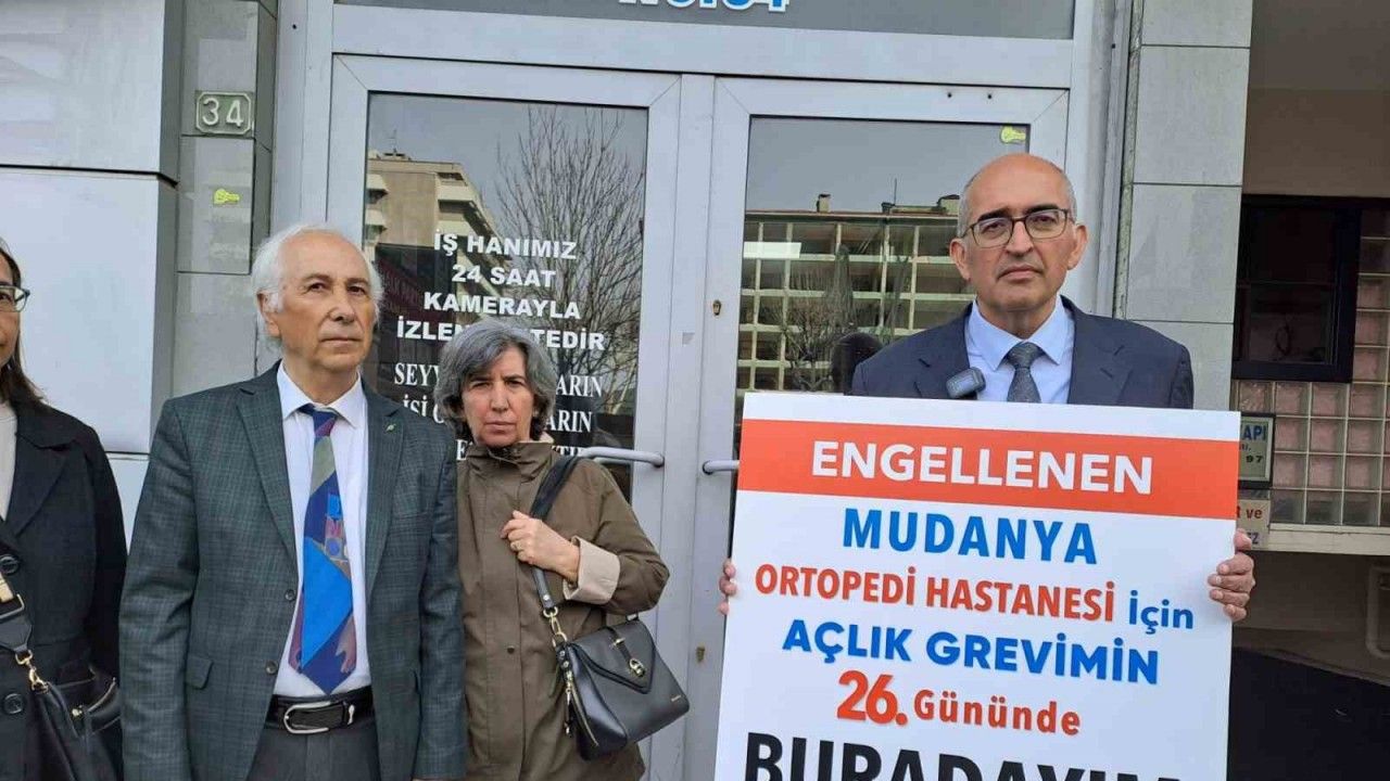 Bursa'da Hastane inşaatındaki bürokrasi engeline tepki