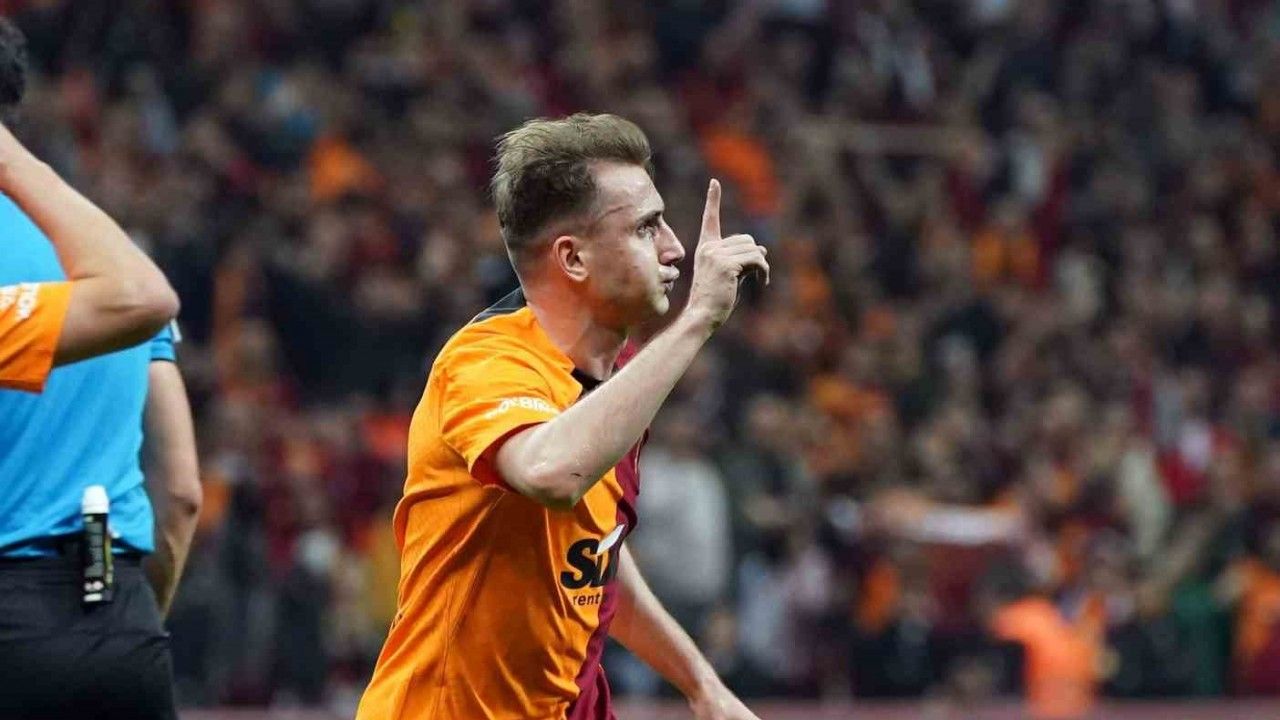 Kerem Aktürkoğlu’nun ligdeki 8. gol sevinci