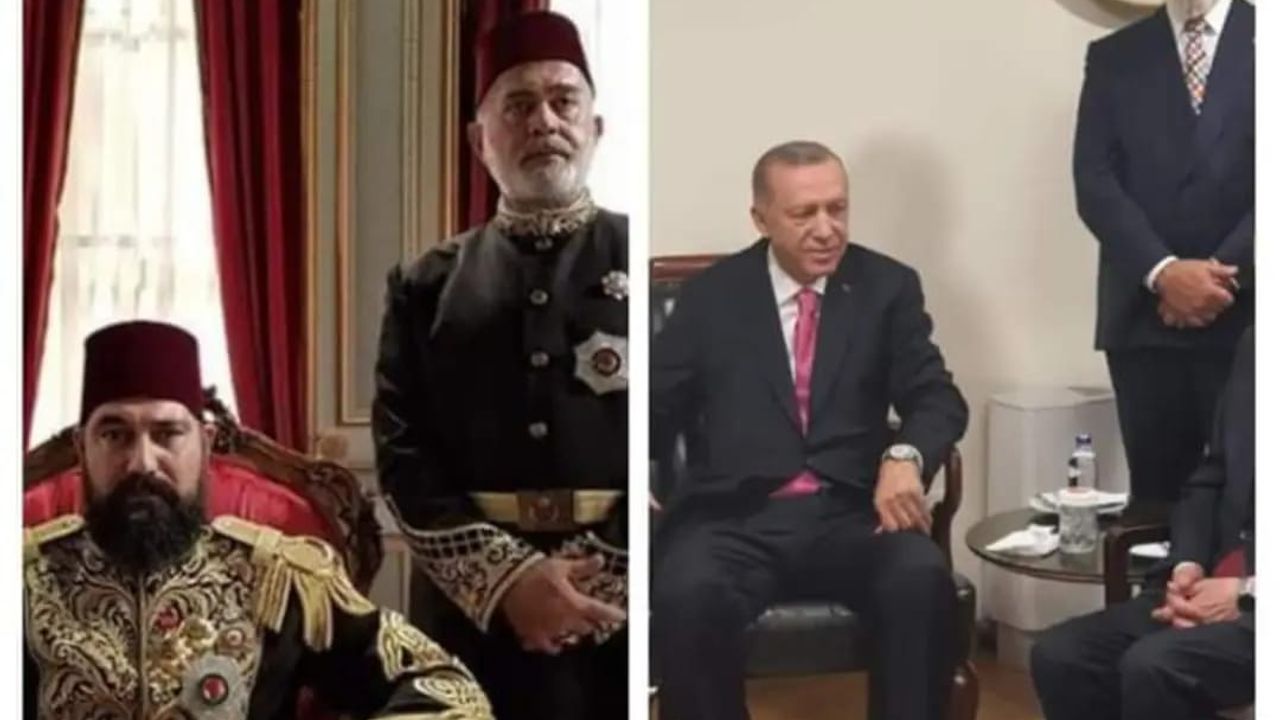Erdoğan'ın bu görüntüsü olay oldu