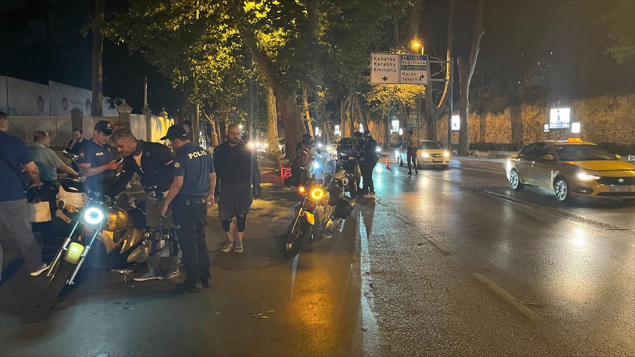 Büyükşehirlerde polisten motosiklet denetimi
