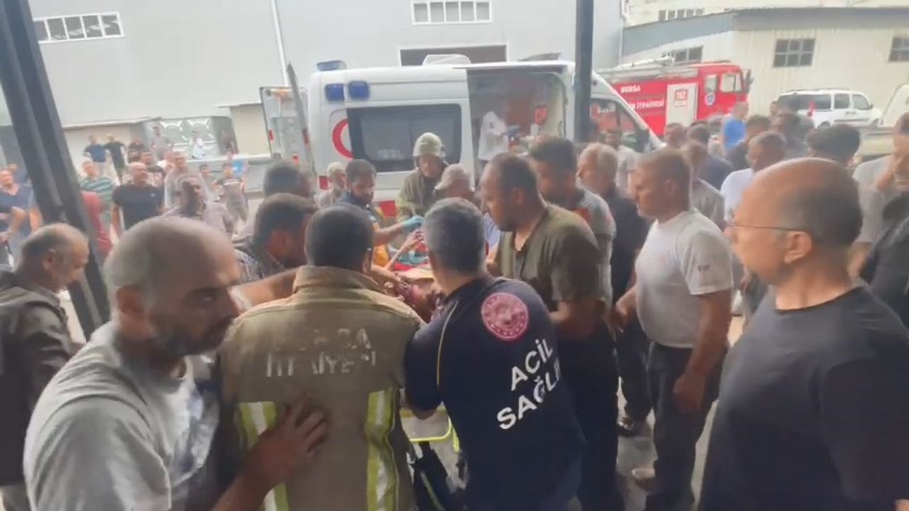 Bursa'da feci patlama, 1 ağır yaralı