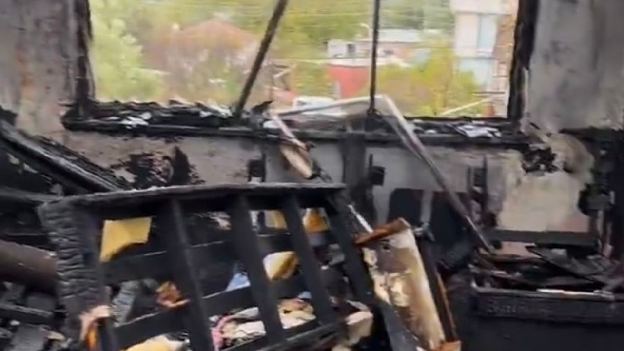 Ev yangınında 1 kişi hayatını kaybetti
