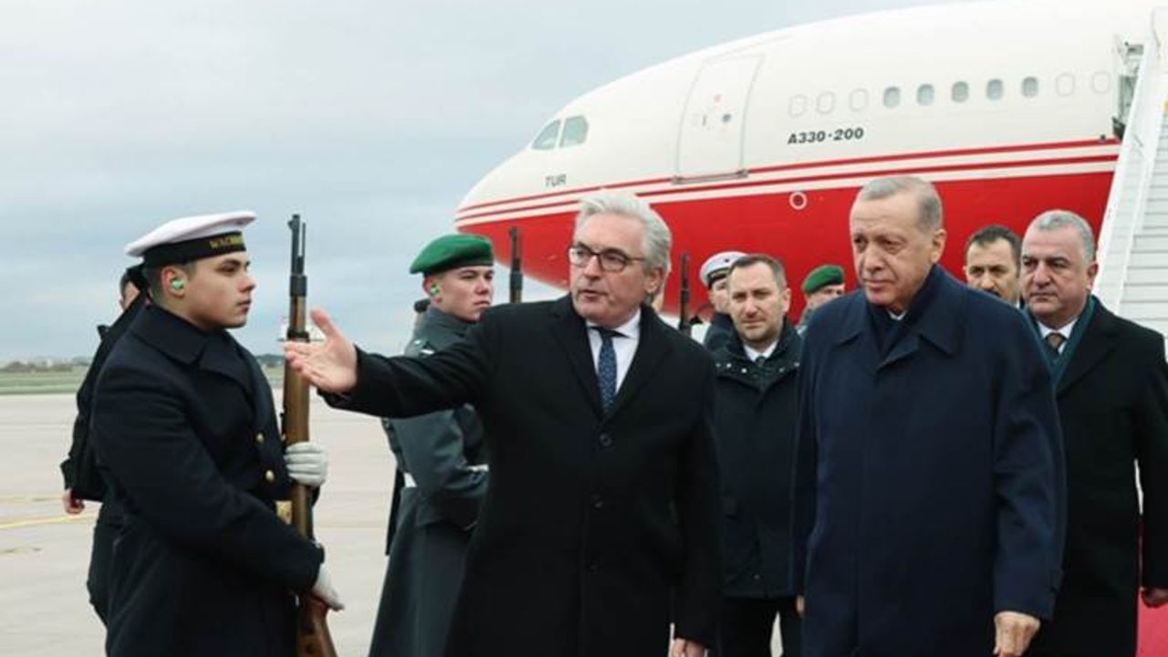 Cumhurbaşkanı Erdoğan, Almanya'ya Çalışma Ziyareti İçin Geldi!