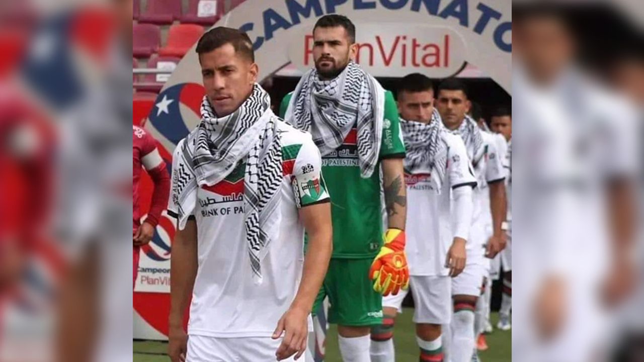Futbolda Filistin'e Destek: Takım Filistin Atkısı İle Sahaya Çıktı