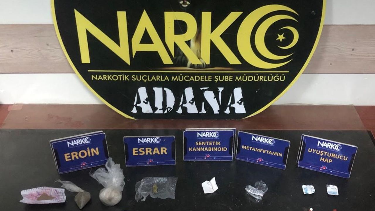 Adana'da Narkotik Operasyon: 3 Tutuklama!