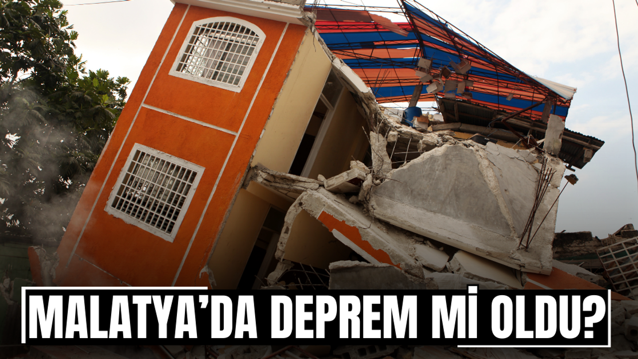 SON DAKİKA| Malatya’da deprem mi oldu? AFAD – Kandilli son depremler listesi