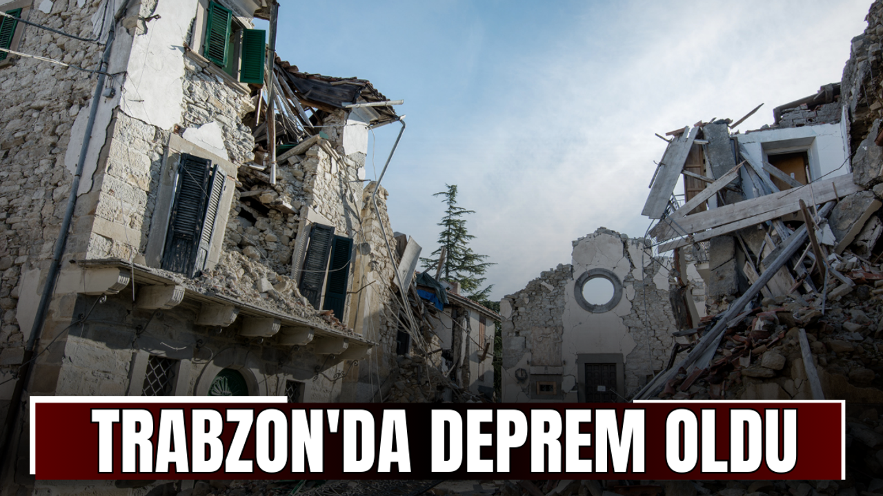 SON DAKİKA| Trabzon'da deprem mi oldu? AFAD – Kandilli son depremler listesi