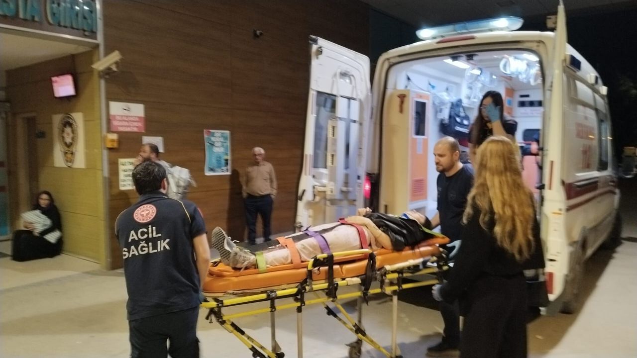 İnegöl’de Otomobil ile Motosiklet Çarpıştı!
