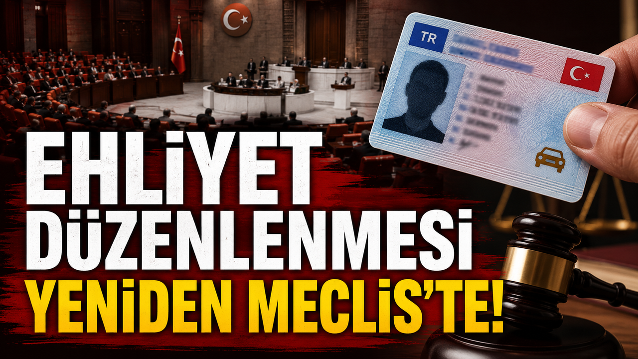Ehliyet Düzenlenmesi yeniden meclis'te!