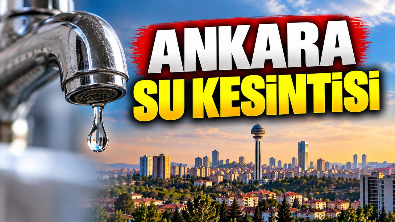 Ankara su kesintisi: 18 Eylül Cuma ASKİ su kesintileri yaşanacak ilçe ve mahalleler listesi