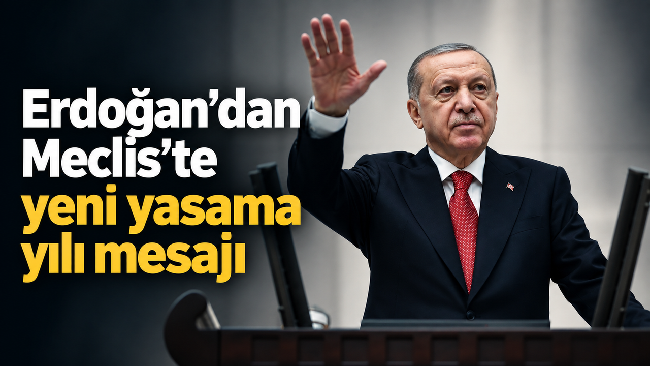 Erdoğan’dan Meclis’te yeni yasama yılı mesajı: “Türkiye’nin kaybetmeye tahammülü yok”