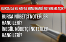 Bursa’da Bu Hafta Sonu Hangi Noterler Açık? Bursa Nöbetçi Noterler Hangileri? İnegöl Nöbetçi Noterler Hangileri?