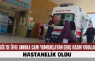 İnegöl'de Öfke Anında Camı Yumruklayan Genç Kadın Yaralandı