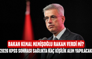 2026 KPSS Sonrası Sağlıkta Kaç Kişilik Alım Yapılacak, Bakan Kemal Memişoğlu Rakam Verdi Mi?