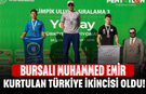 Bursalı Muhammed Emir Kurtulan Türkiye ikincisi oldu!