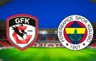 Gaziantep FK - Fenerbahçe maç özeti