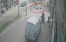 Bursa’da Kararsız Bisikletli Kazaya Neden Oldu! O Anlar Kamerada