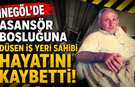 İnegöl'de asansör boşluğuna düşen iş yeri sahibi hayatını kaybetti!