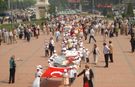İnegöl'de Minikler Okul Öncesi Eğitim İçin Yürüdü