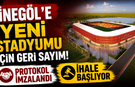 İnegöl'e Yeni Stadyumu İçin Geri Sayım! Protokol İmzalandı, İhale Başlıyor