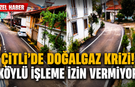 Çitli'de doğalgaz krizi! Köylü koordinasyonsuzluğa tepkili, işleme izin vermiyor