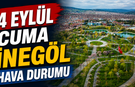 Bugün İnegöl’de Hava Nasıl Olacak? 4 Eylül Cuma İnegöl Hava Durumu