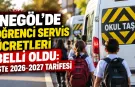 İnegöl’de öğrenci servis ücretleri belli oldu: İşte 2026-2027 tarifesi