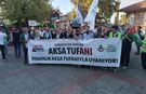 Bursa'da Filistin'e destek yürüyüşü! Gazze için dayanışma çağrısı