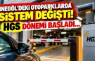 İnegöl'deki otoparklarda sistem değişti! HGS dönemi başladı