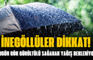 İnegöllüler dikkat! Bugün gök gürültülü sağanak yağış bekleniyor | 13 Ekim İnegöl hava durumu