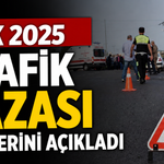 TÜİK 2025 Trafik Kazası Verilerini Açıkladı