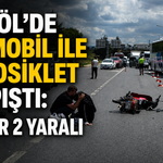 İnegöl’de Otomobil ile Motosiklet Çarpıştı! 1’i Ağır 2 Yaralı