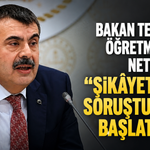 Bakan Tekin’den öğretmenlere net mesaj: “Şikâyet edin, soruşturmayı başlatalım”
