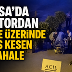 Bursa’da doktordan sedye üzerinde nefes kesen müdahale