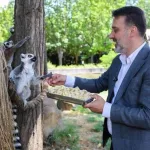 Şahin Biba Bursa Hayvanat Bahçesi’ni Ziyaret Etti