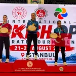 Bursa Büyükşehir Belediyesporlu Naz Kayadere’den altın madalya