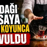 Çay bardağını masaya sert koyduğu için işten çıkarılan garsona işe iade kararı